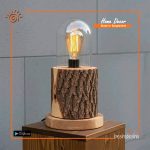 Wooden Table Lamp