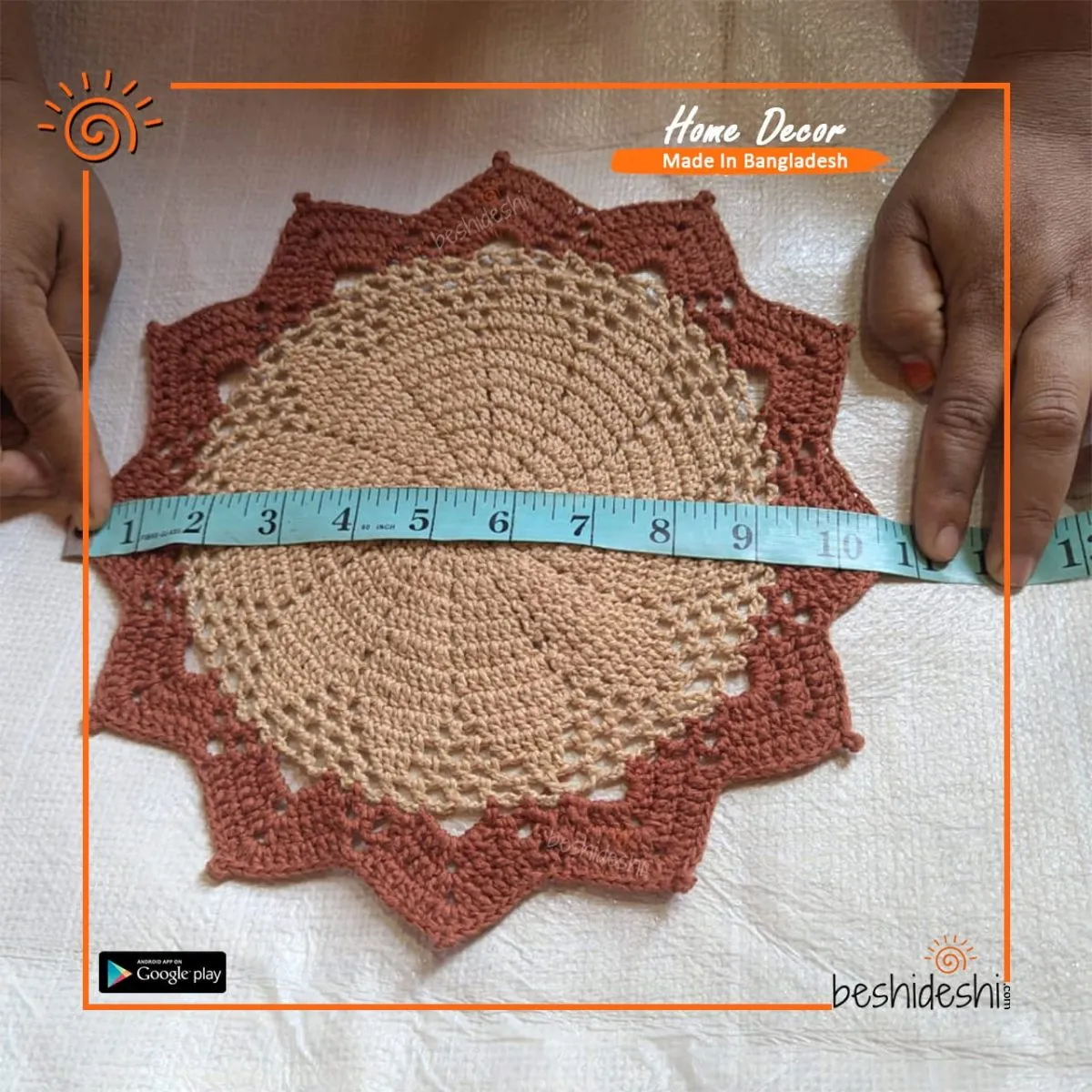 Crochet Placemat Set (Small)