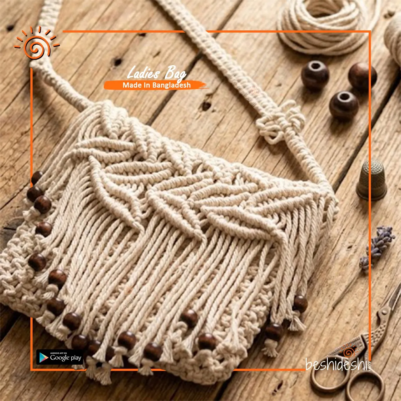 WhatsApp Image 2026-05-16 at 3.16.07 PM Macramé Crossbody Bag