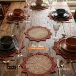 Crochet Placemat Set (Small)