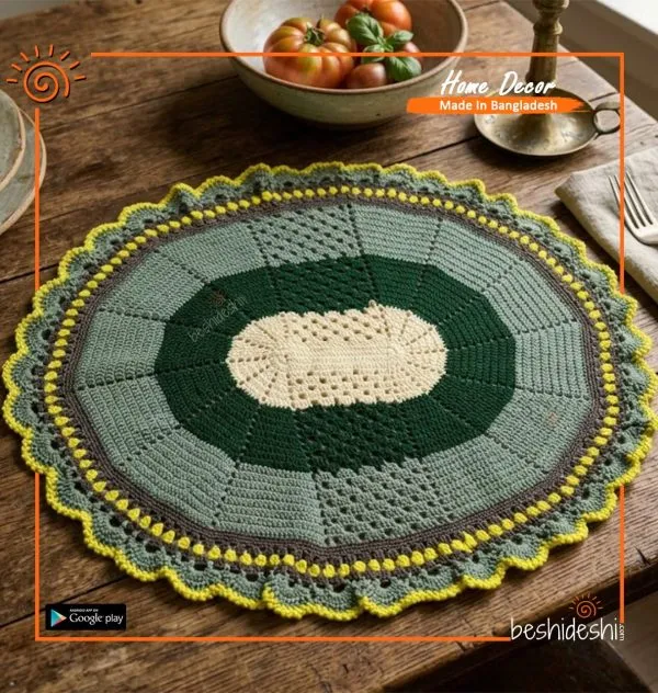 Crochet Round Table Mat