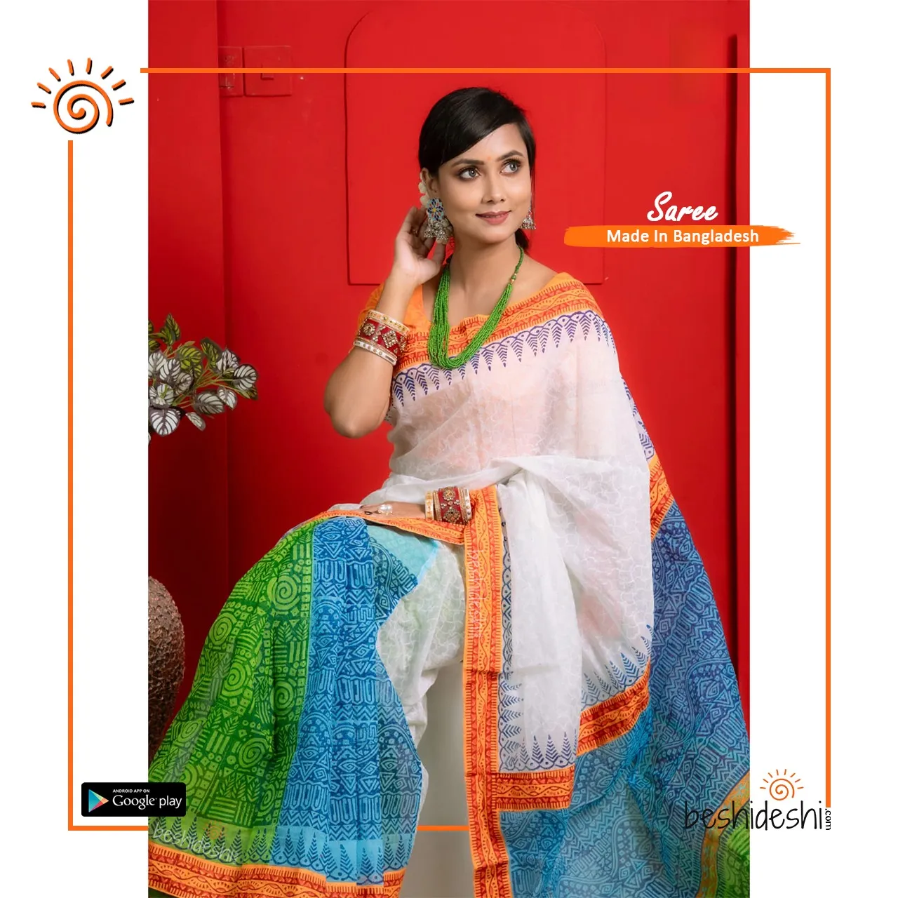 WhatsApp Image 2026-05-19 at 3.53.09 PM Shubhra Half Silk Block Print Saree