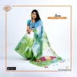 Shorot Hand Painted Muslin Saree