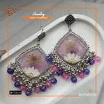 Handmade Resin Jhumka