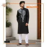 Hand Painted Men's Panjabi