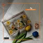 Handmade Resin Clutch Bag