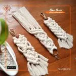 Macrame Key Ring/Key Chain