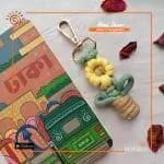 Macrame Daisy Key Ring/Key Chain