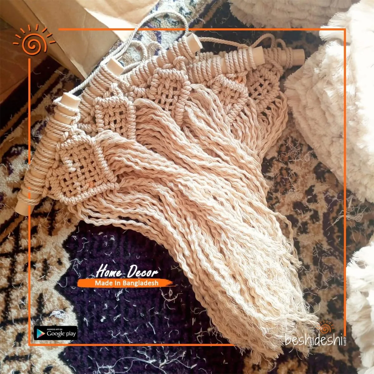 Macramé Mini Wall Hanging