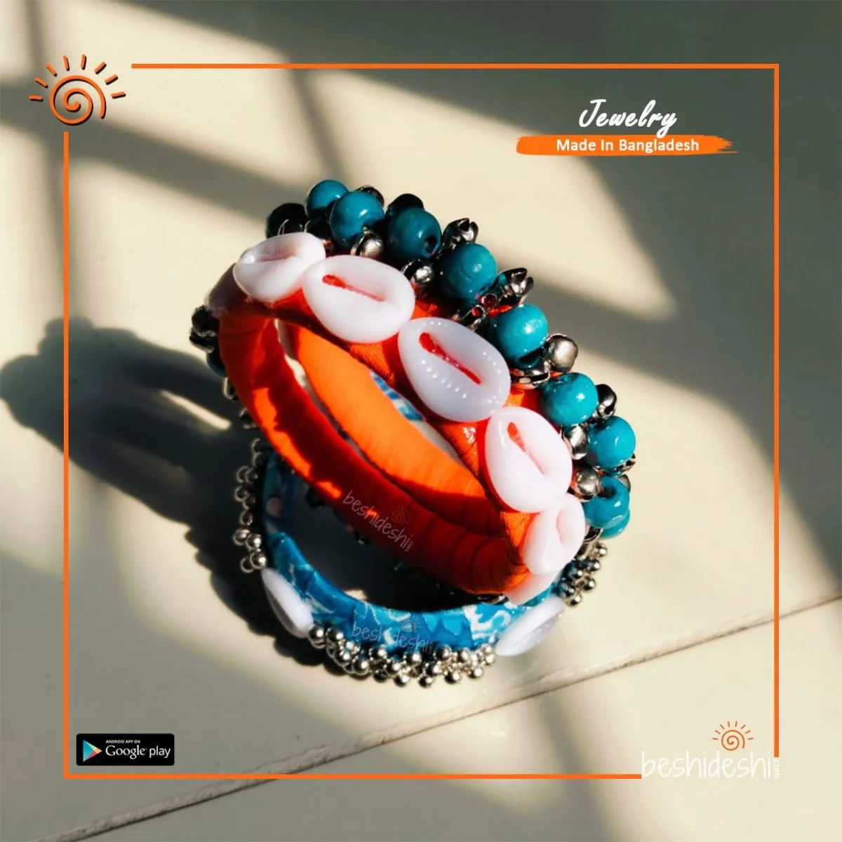 Hand Made Bangle Set