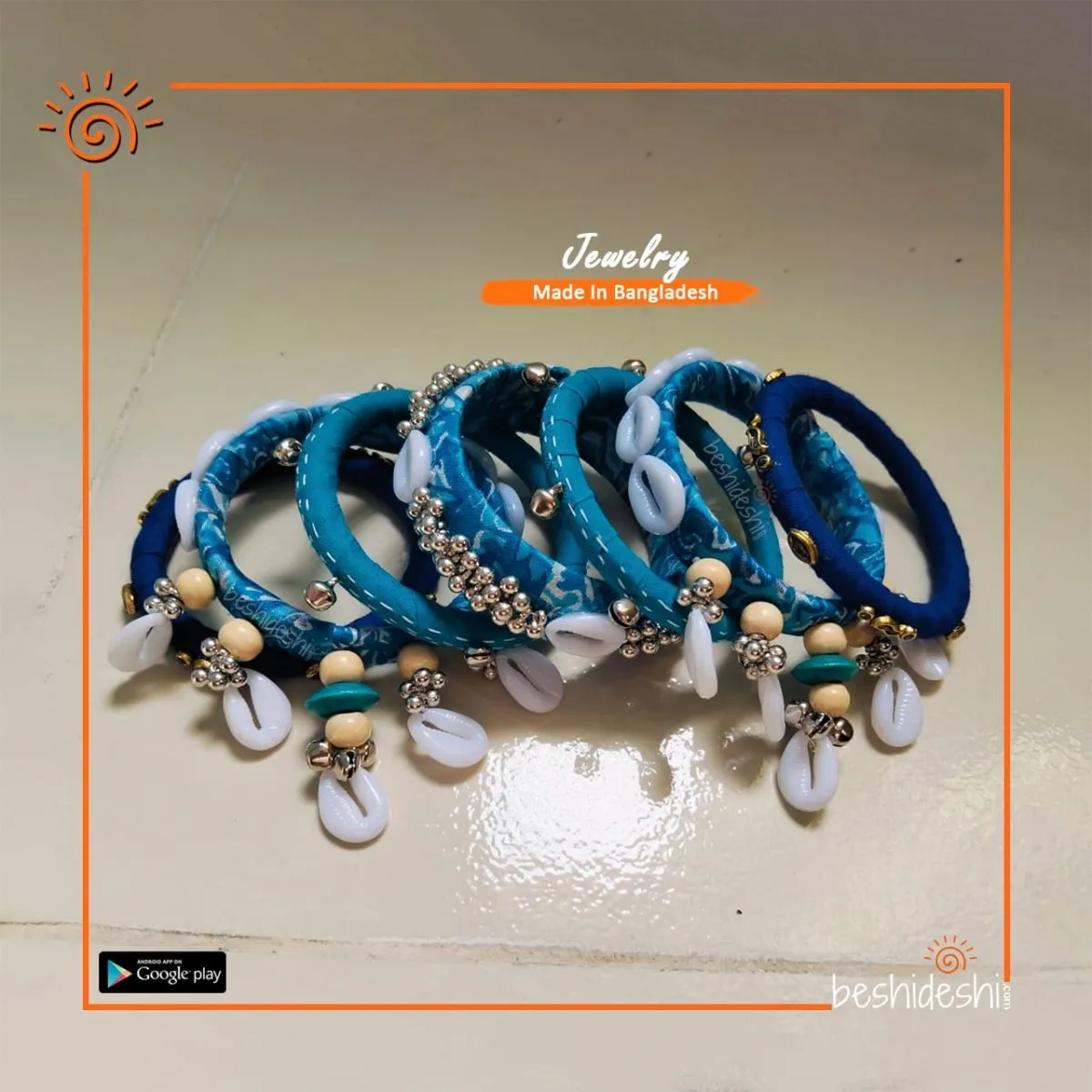 Hand Made Bangle Set