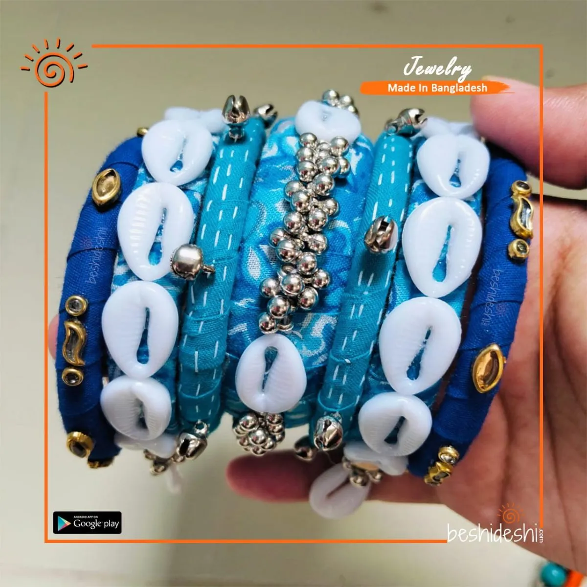 Hand Made Bangle Set
