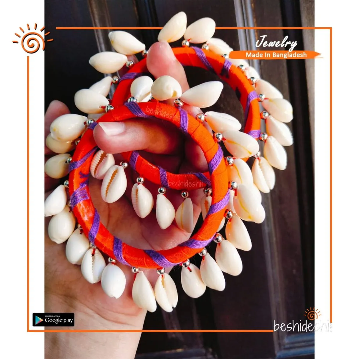 Hand Made Bangle Set