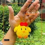Crochet Cute Chicks Key Ring