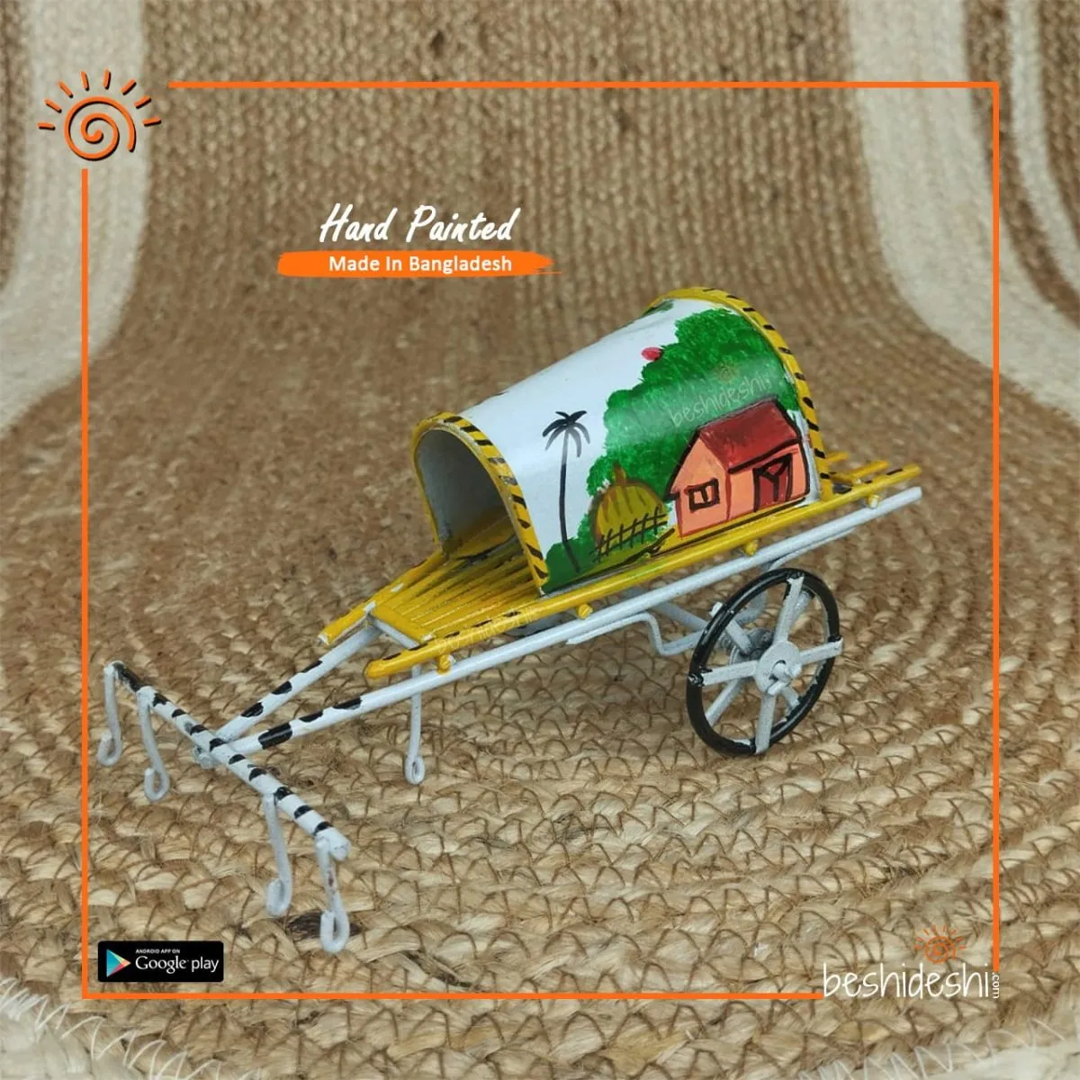 Hand Painted Miniature Gorur Gari
