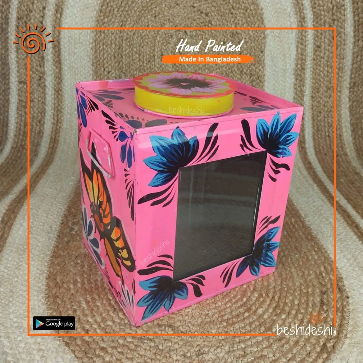 Rickshaw Painted Murir Tin