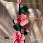 Crochet Cherry Blossom Stem