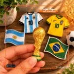Trophy Fridge Magnet