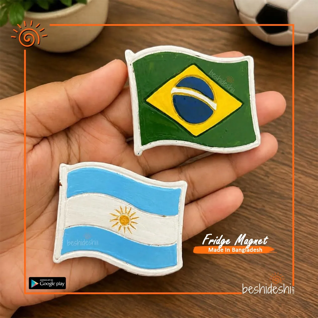 WhatsApp Image 2026-06-13 at 3.20.51 PM Flag Fridge Magnet