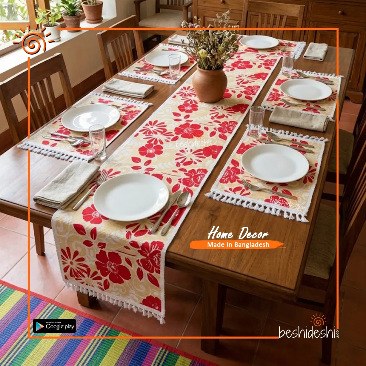 WhatsApp Image 2026-06-13 at 4.33.38 PM (2) Jute Printed Table Runner Set