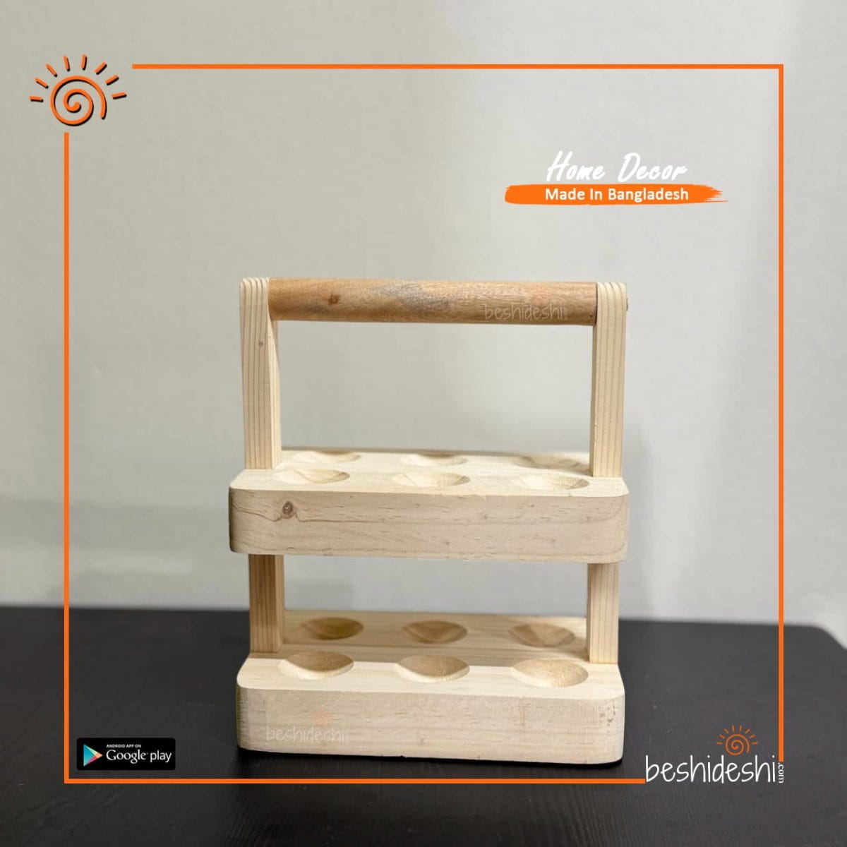 Wooden Egg Holder