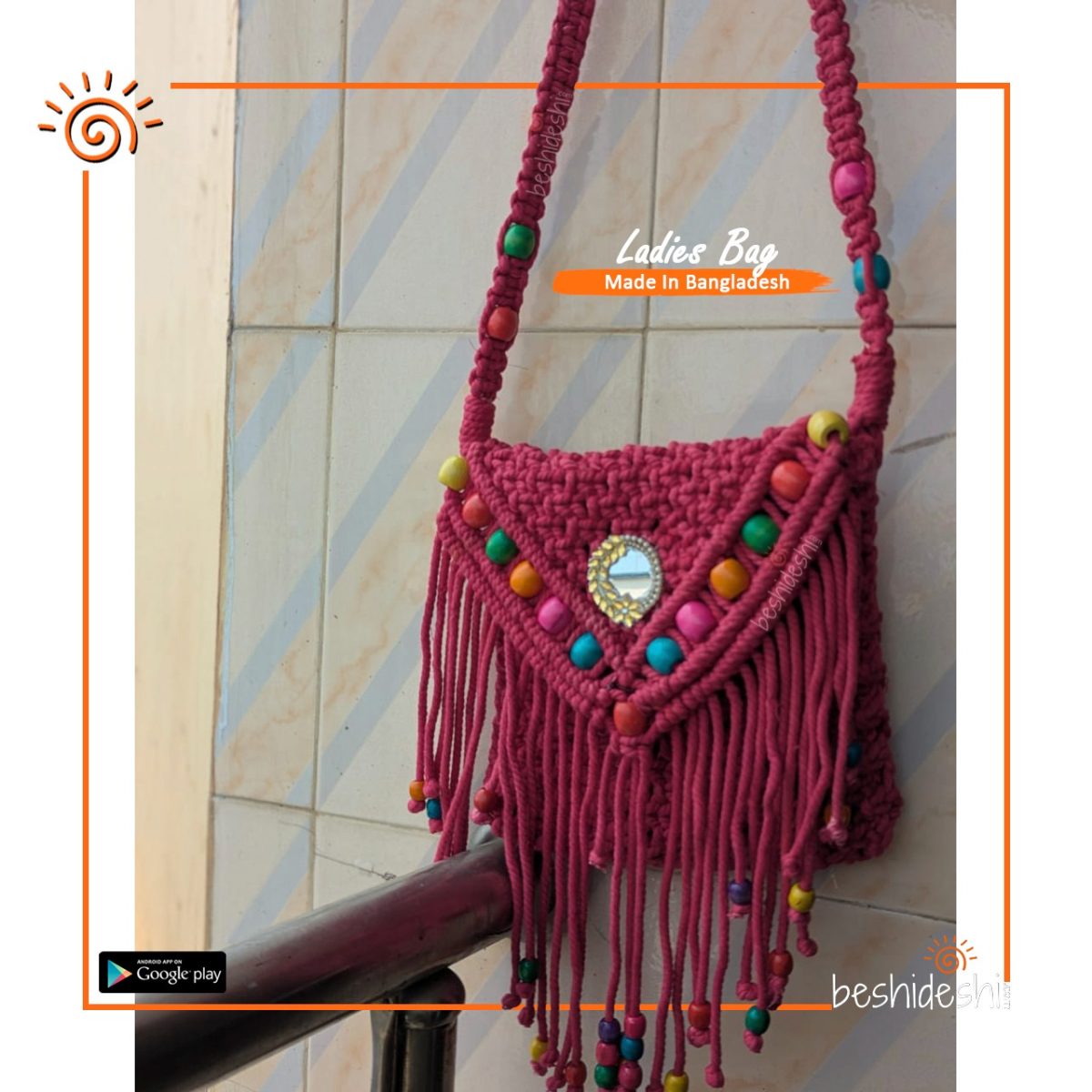 Macramé Hand Bag