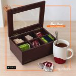 Wooden Spices/Tea Box
