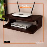Wooden Router Stand