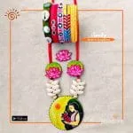 Wooden Handmade Jewelry Set