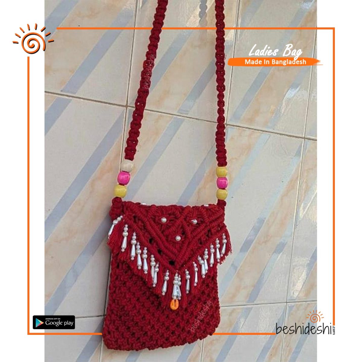Macramé Hand Bag