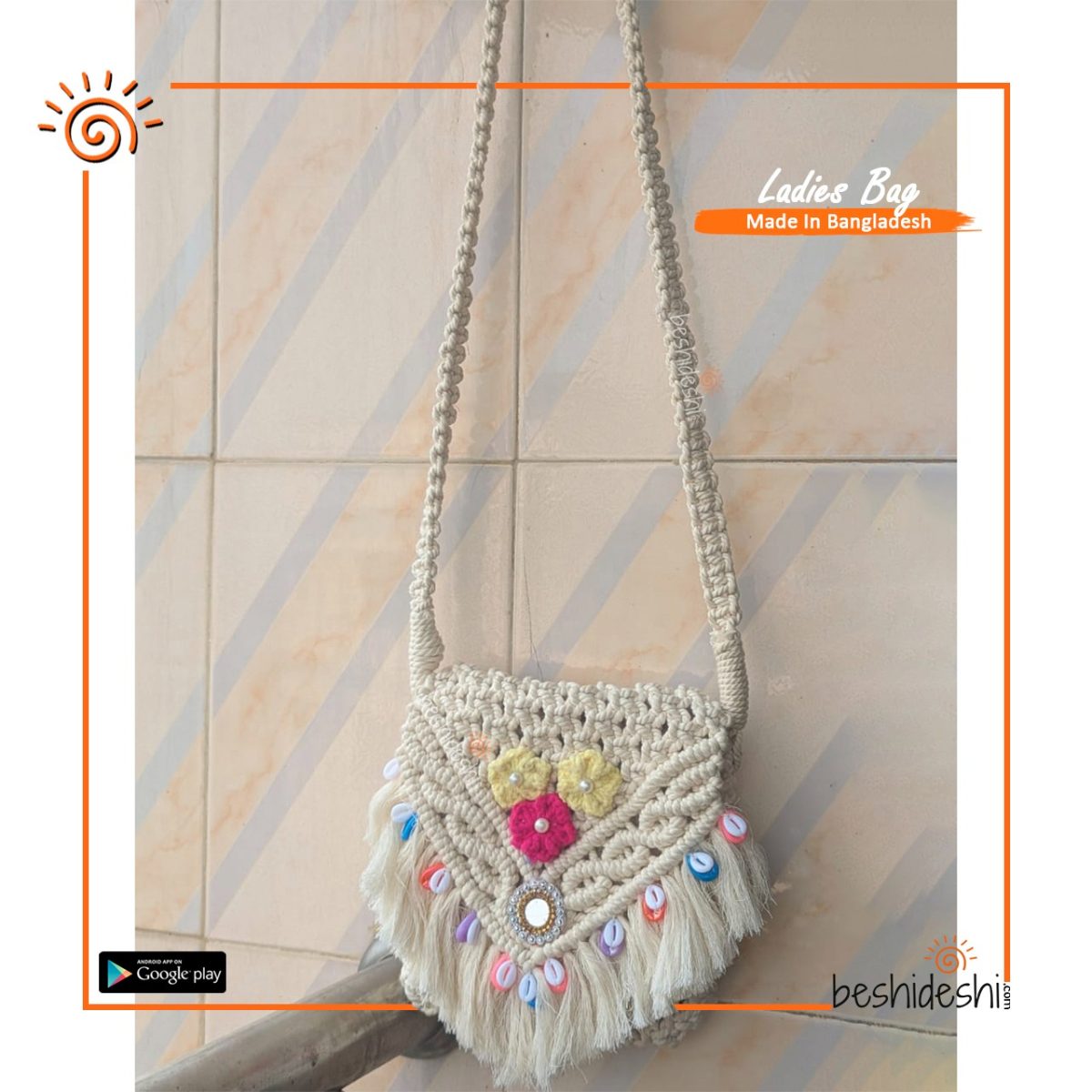 Macramé Hand Bag