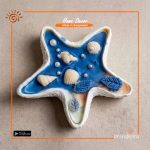 Handcrafted Gypsum Showpiece Candle