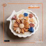 Handcrafted Gypsum Showpiece Candle