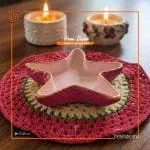 Gypsum Star Showpiece