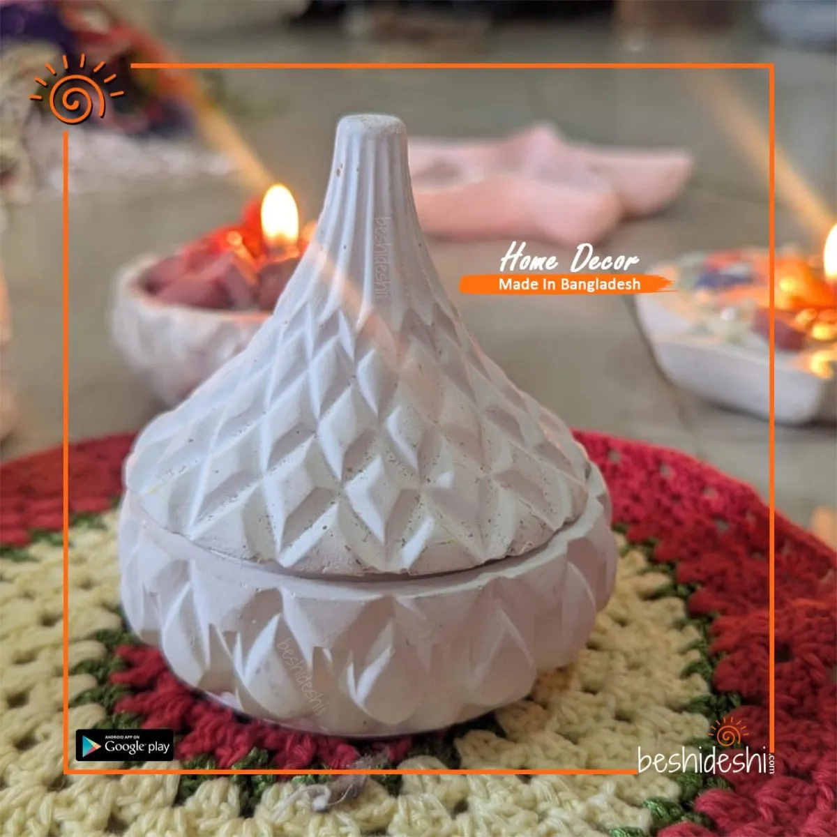 Gypsum Showpiece