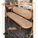 Cane Long Bench
