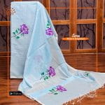 Hand Painted Cotton Saree